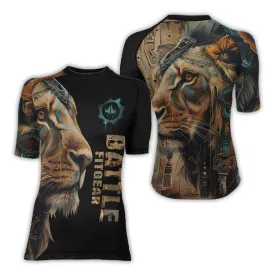 Acient Lion Women's Short Sleeve Rash Guard