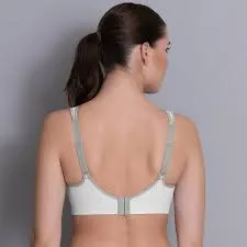 Anita Delta Pad Non-Underwire Sports Bra (White)
