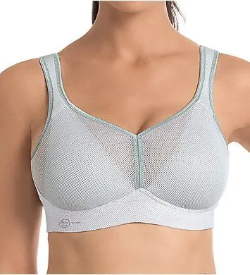 Anita Delta Pad Non-Underwire Sports Bra (White)
