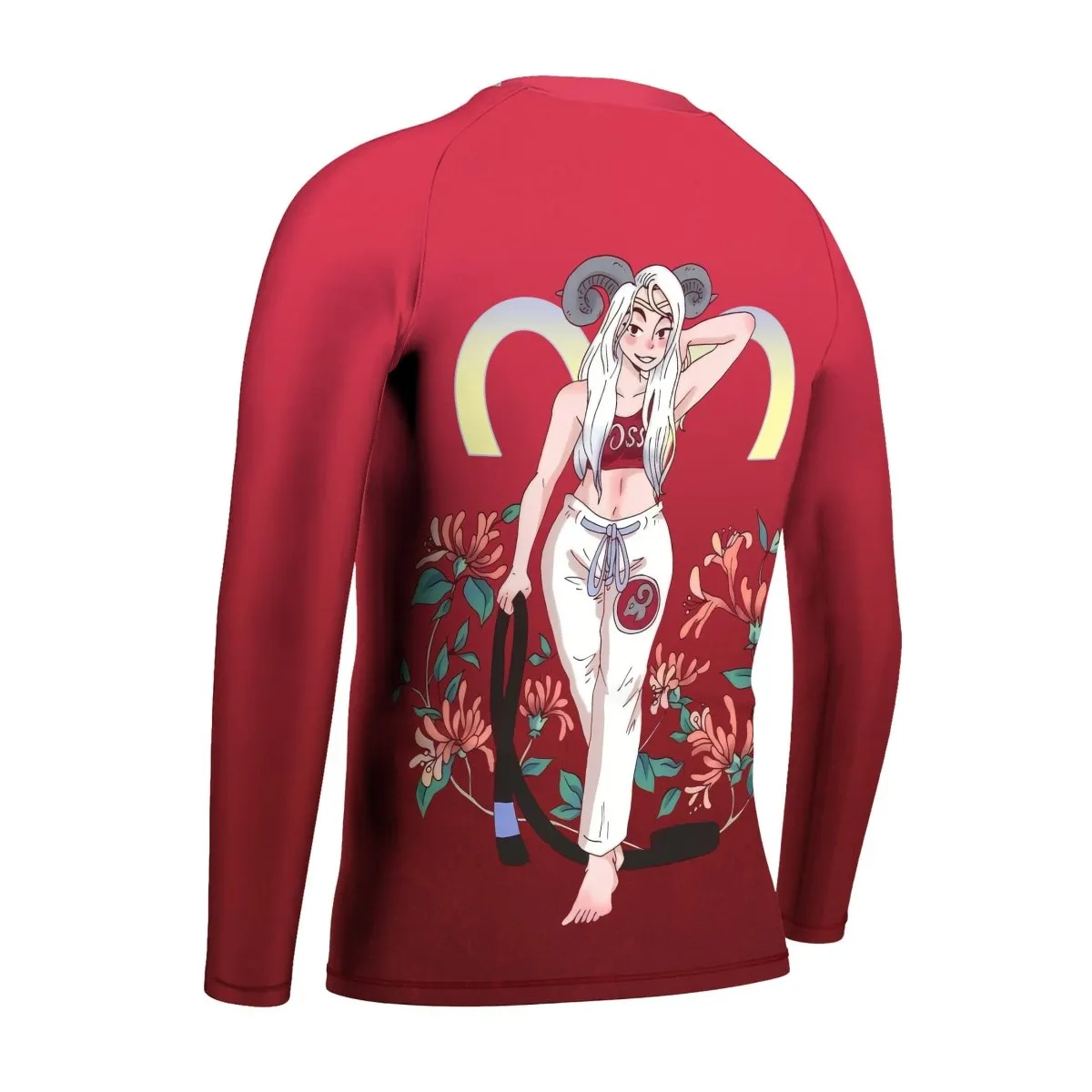 Aries Mom Kids Rash Guard