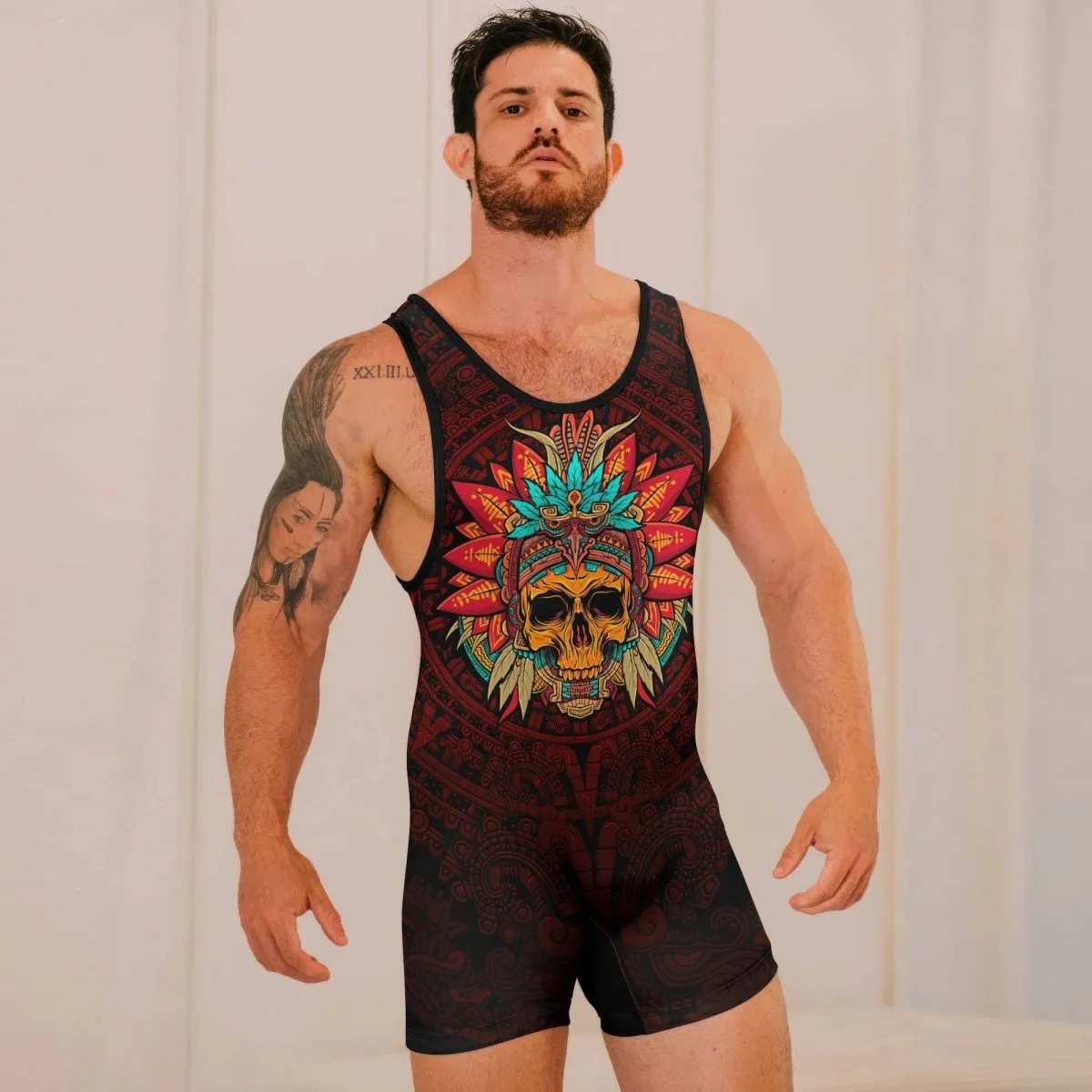 Aztec Eagle Warrior Wrestling Singlets