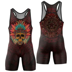 Aztec Eagle Warrior Wrestling Singlets