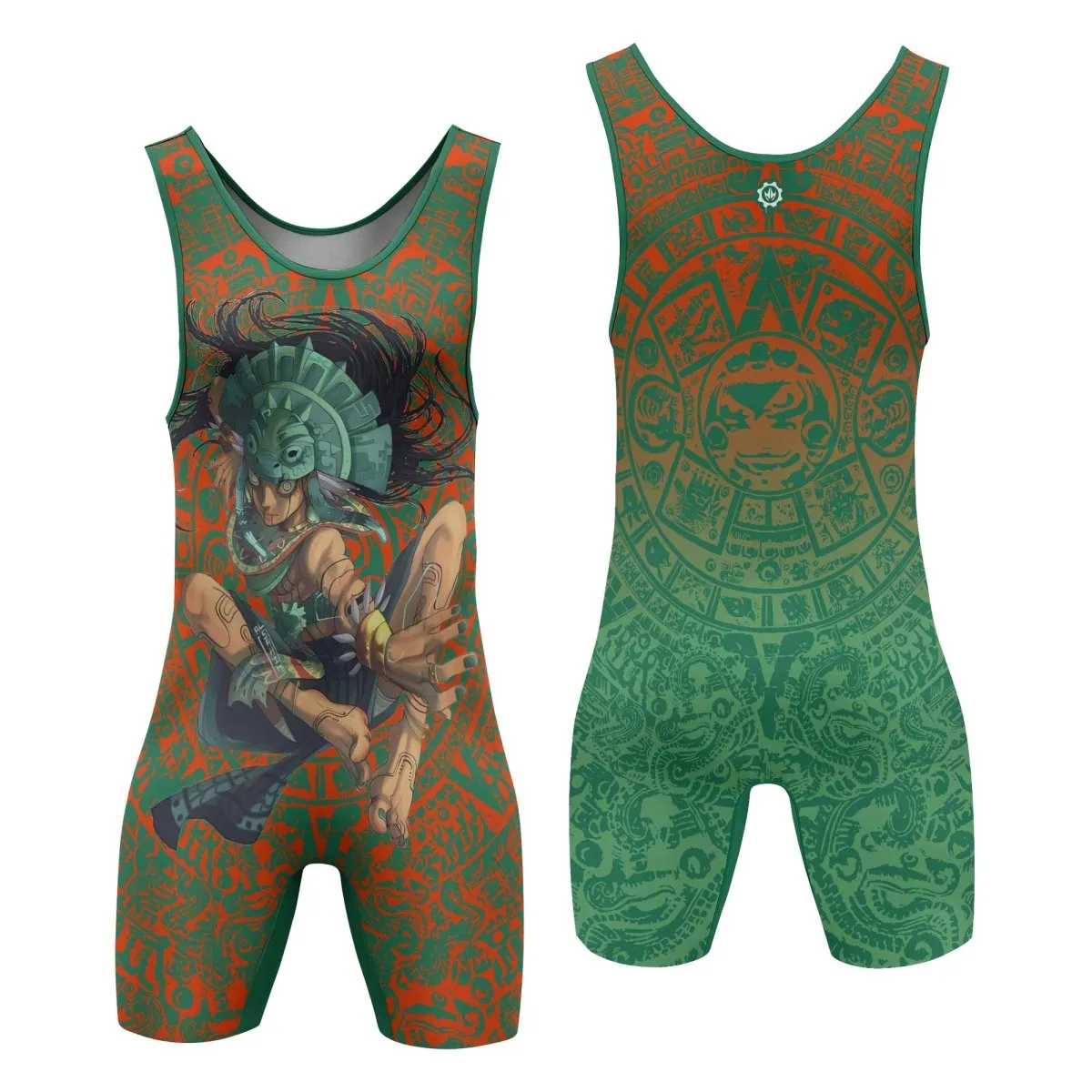 Aztec Iguana Warrior Wrestling Singlets