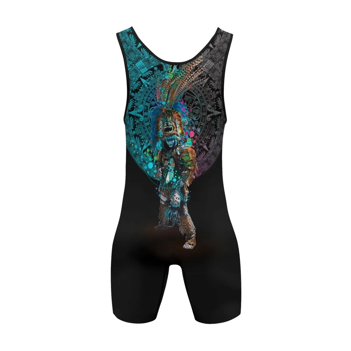 Aztec Jaguar Warrior Wrestling Singlets