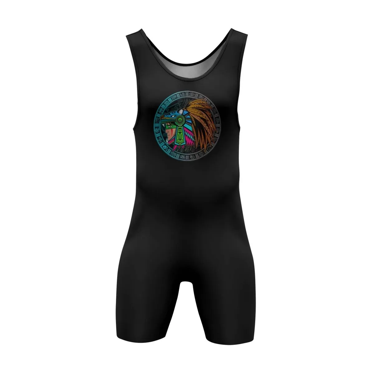 Aztec Jaguar Warrior Wrestling Singlets