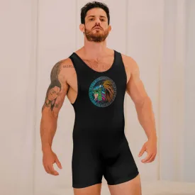 Aztec Jaguar Warrior Wrestling Singlets