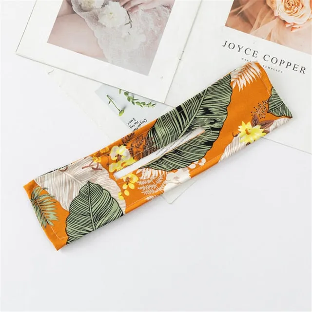 Bohemian Hairbands Print Vintage Headwrap Hair Accessories