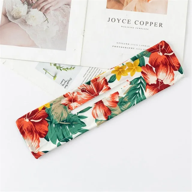 Bohemian Hairbands Print Vintage Headwrap Hair Accessories