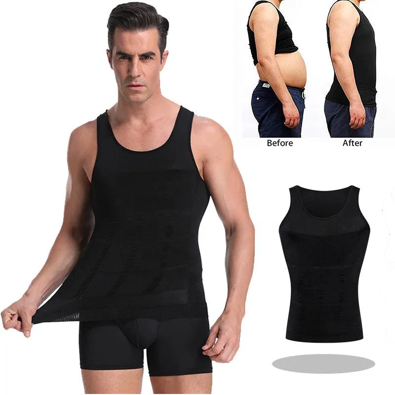 Easy Slimming Compression Vest  Core Support and Body Sculpting
