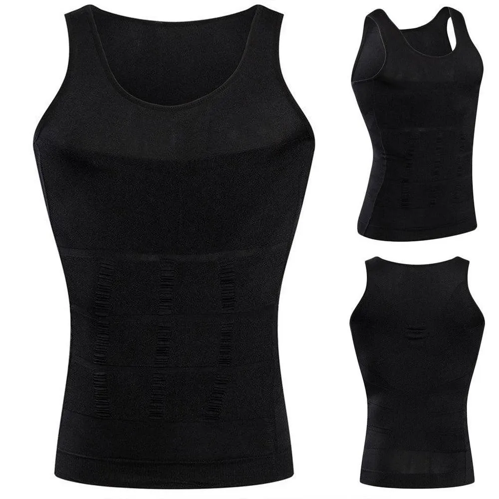 Easy Slimming Compression Vest  Core Support and Body Sculpting