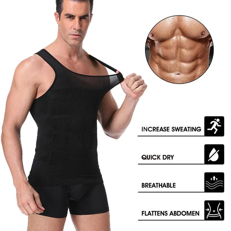 Easy Slimming Compression Vest  Core Support and Body Sculpting