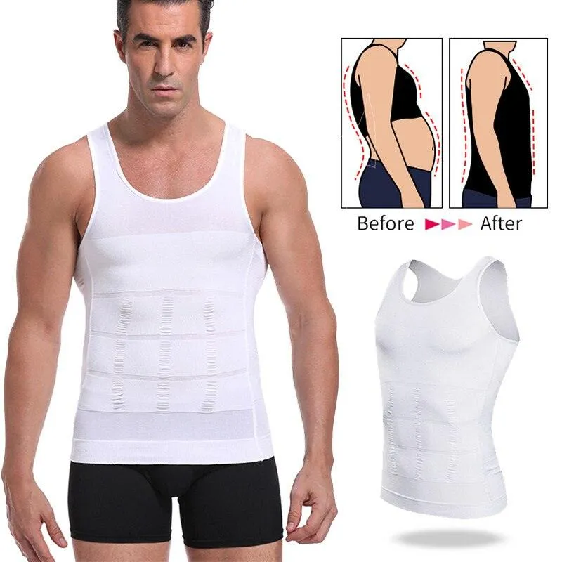 Easy Slimming Compression Vest  Core Support and Body Sculpting