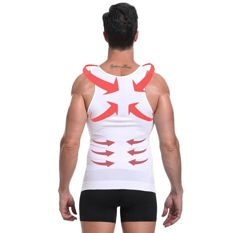 Easy Slimming Compression Vest  Core Support and Body Sculpting