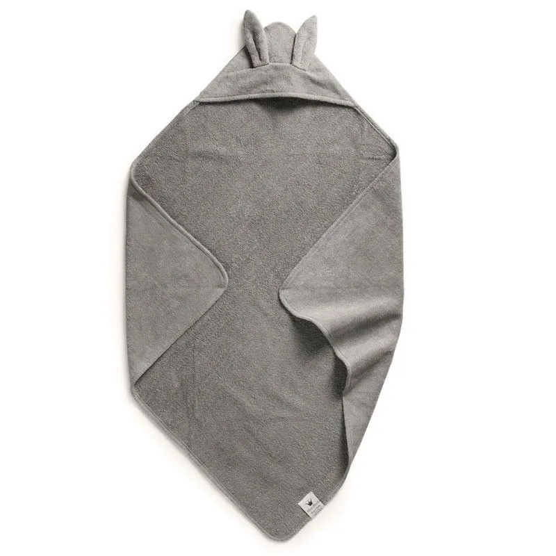 Elodie Details - Hooded Towel - Marble Grey