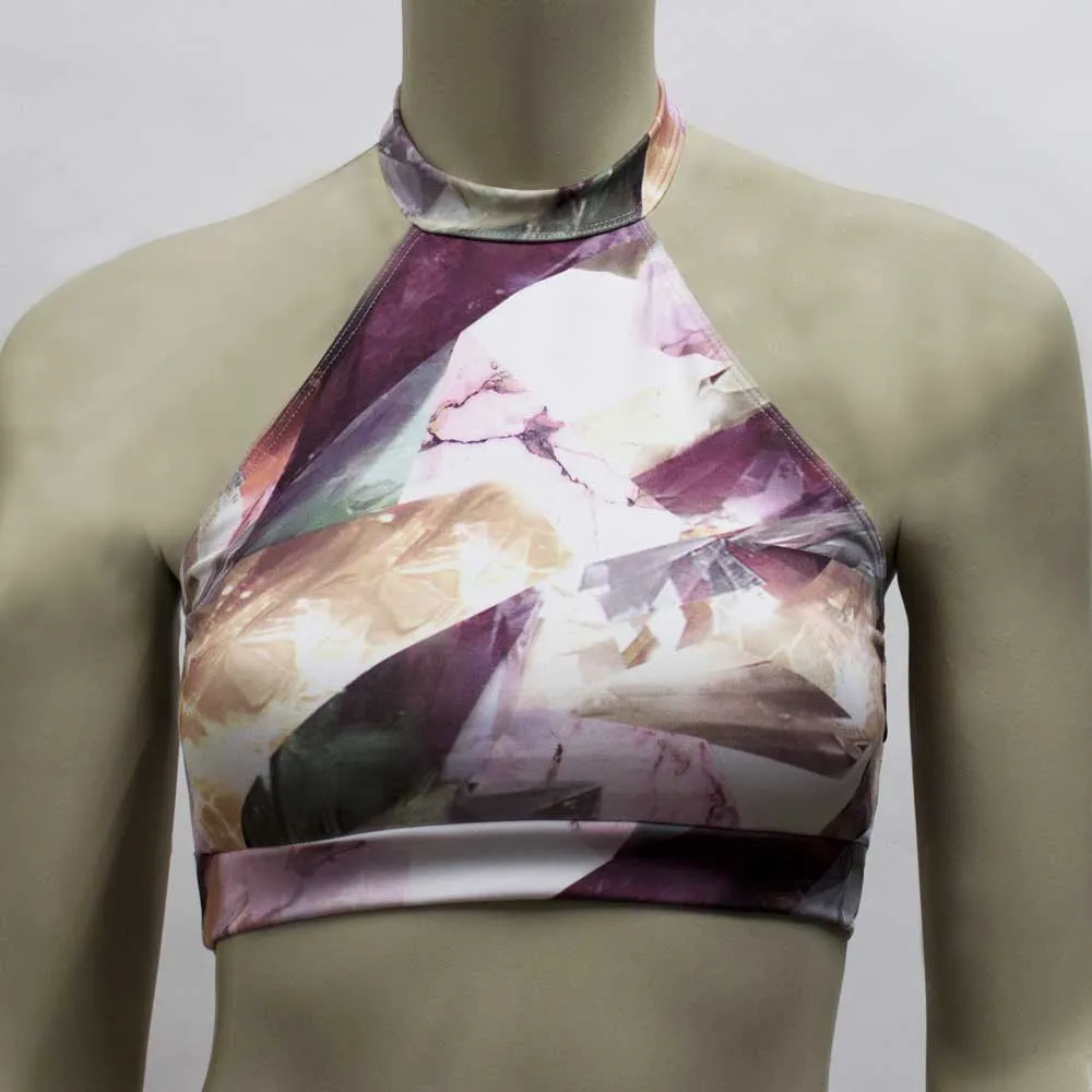Halter Top- Pink Crystal