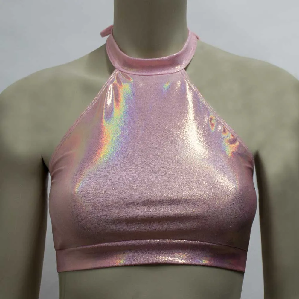 Halter Top- Rose Gold Mystique
