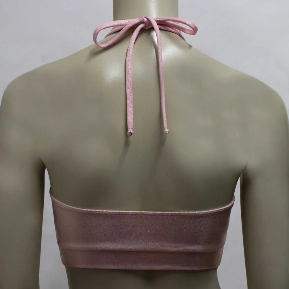 Halter Top- Rose Gold Mystique