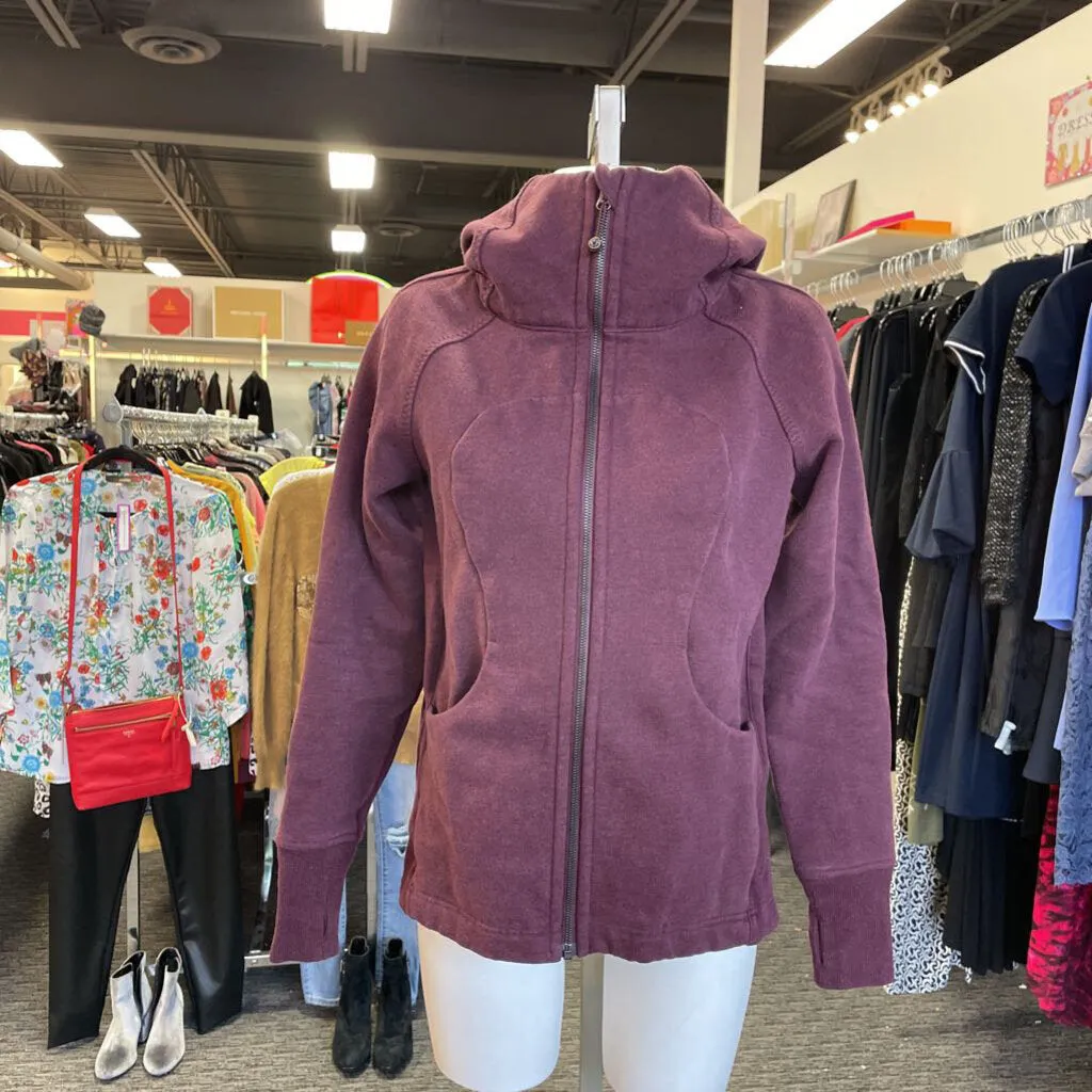 Lululemon zip up scuba 8