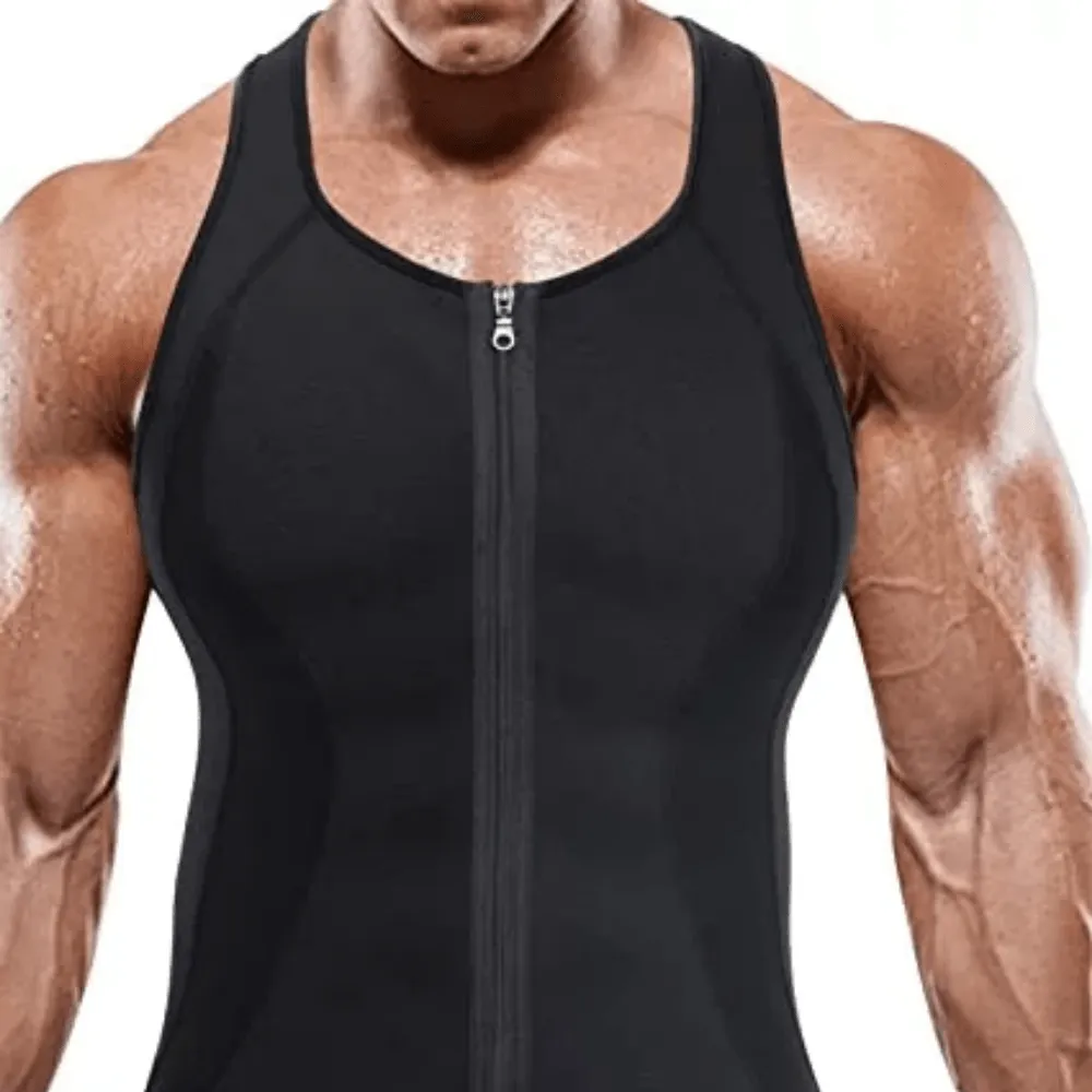 Men's Weight Loss Vest - Sweat-Activated Slimming Vest